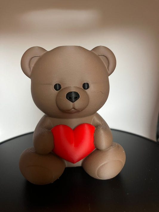 Valentijns Beertje - Liefdevol Beertje met Hart