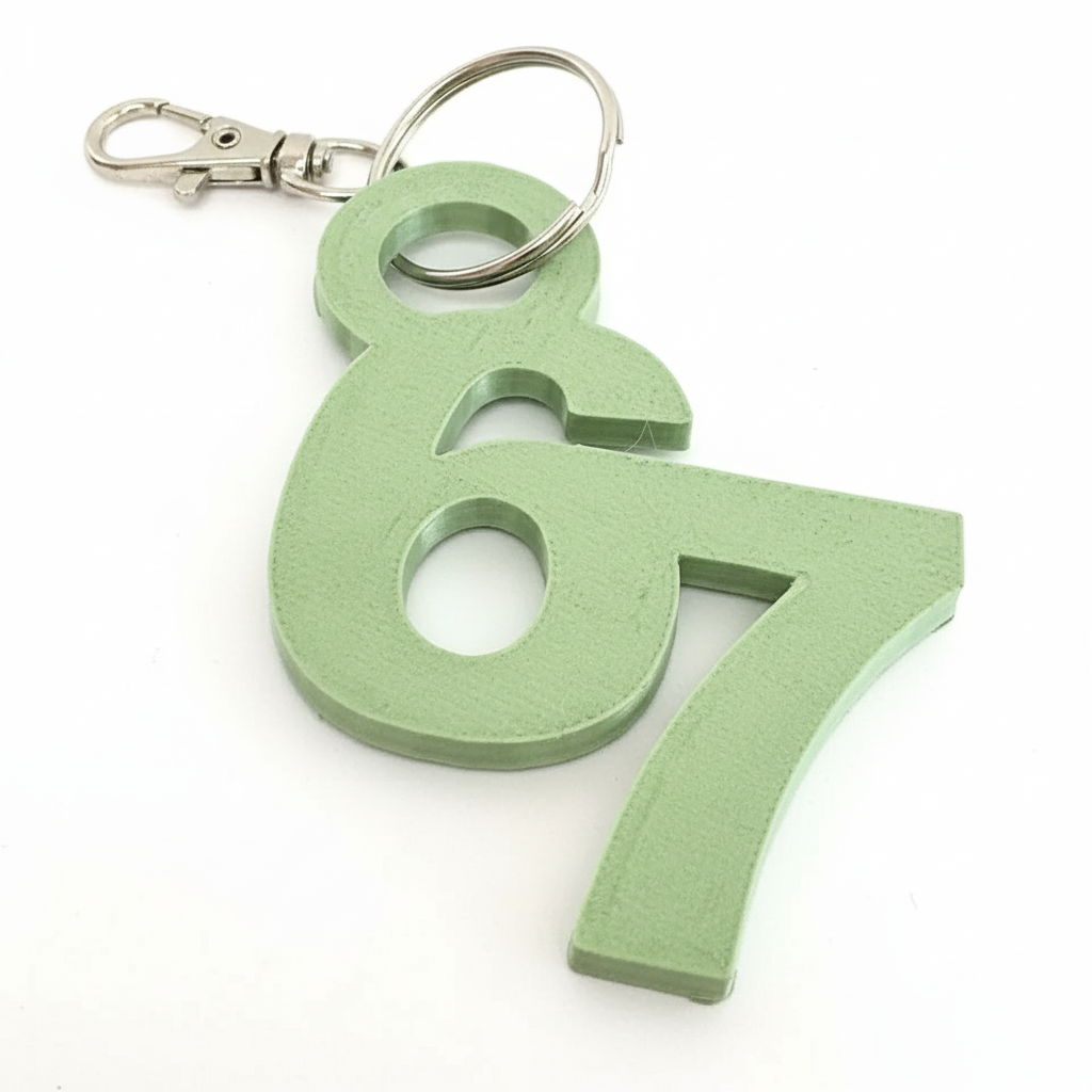 Sleutelhanger 67 – Six Seven Meme