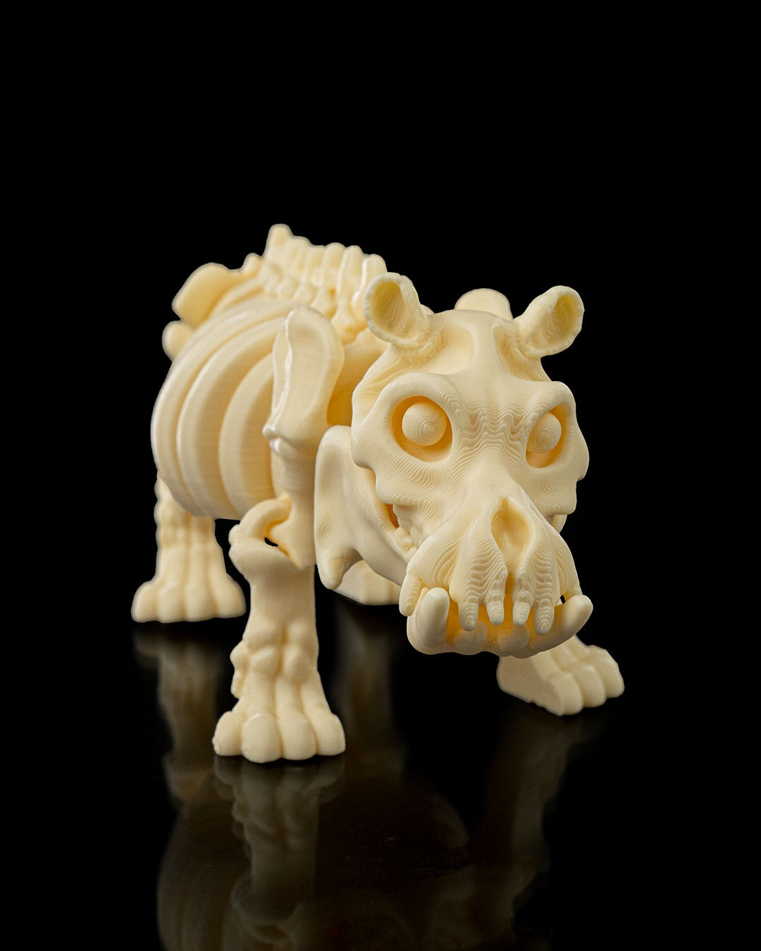 Skeleton Safari Animals | 3D Geprinte Skelet Safari Dieren Collectie