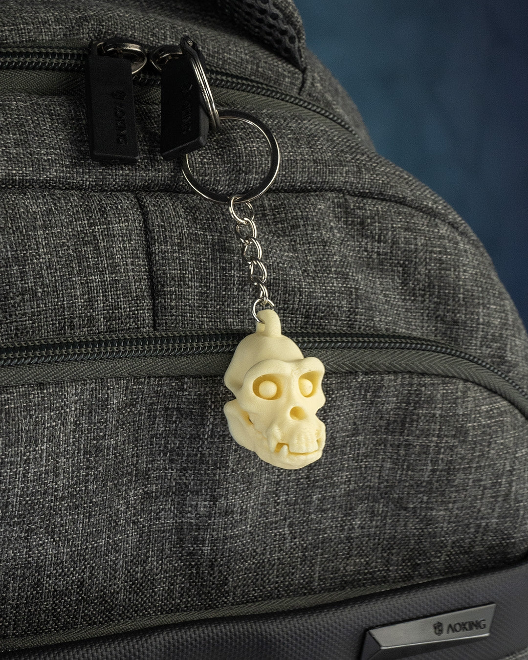 Skeleton Safari Keychains | 3D Geprinte Skelet Sleutelhangers