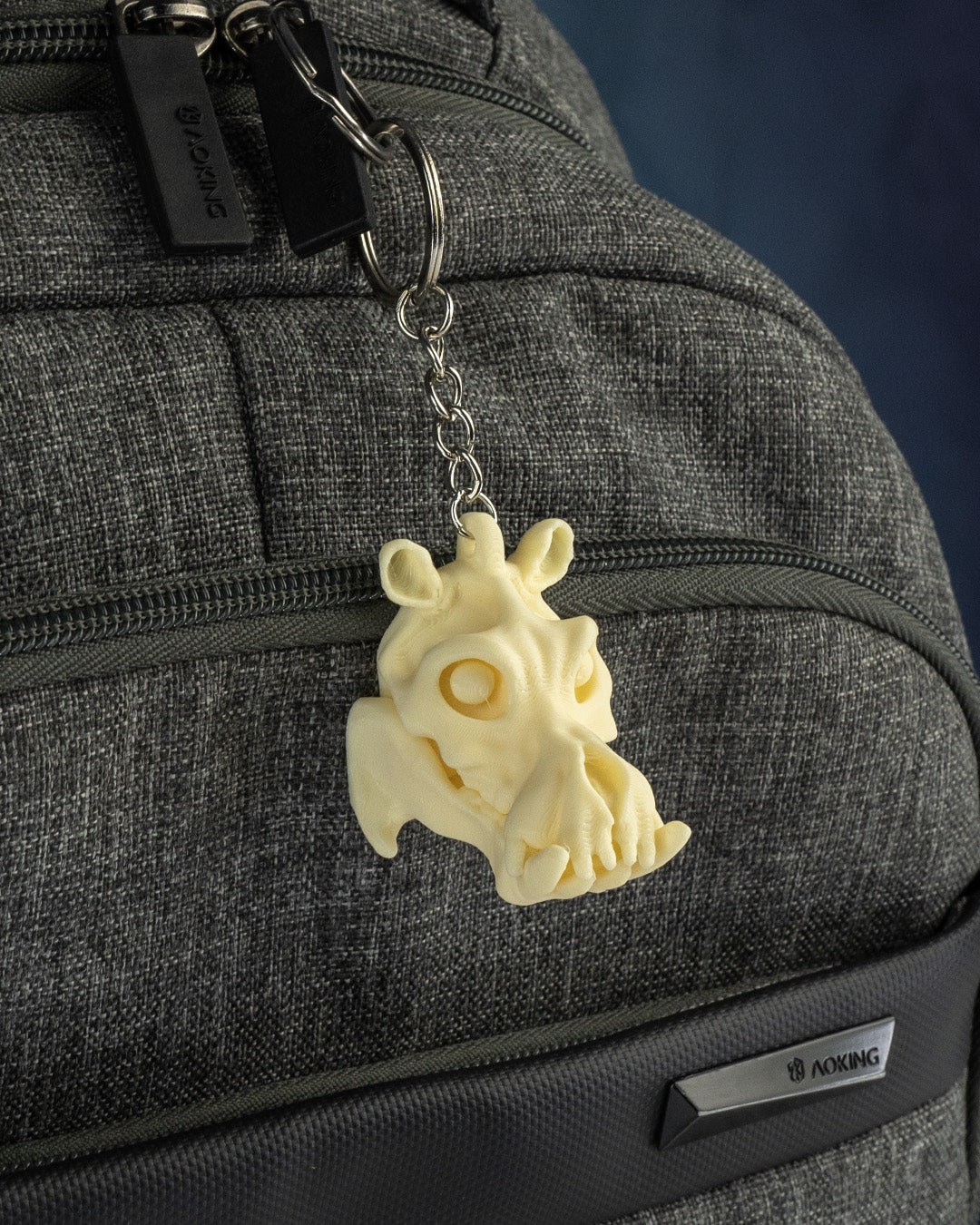 Skeleton Safari Keychains | 3D Geprinte Skelet Sleutelhangers