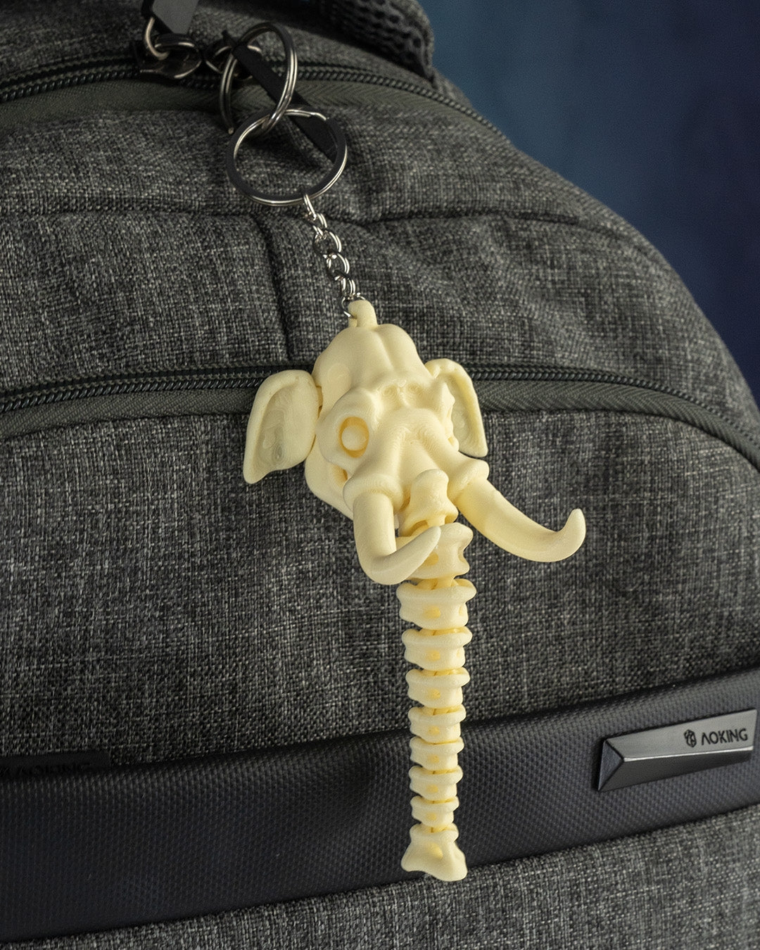 Skeleton Safari Keychains | 3D Geprinte Skelet Sleutelhangers