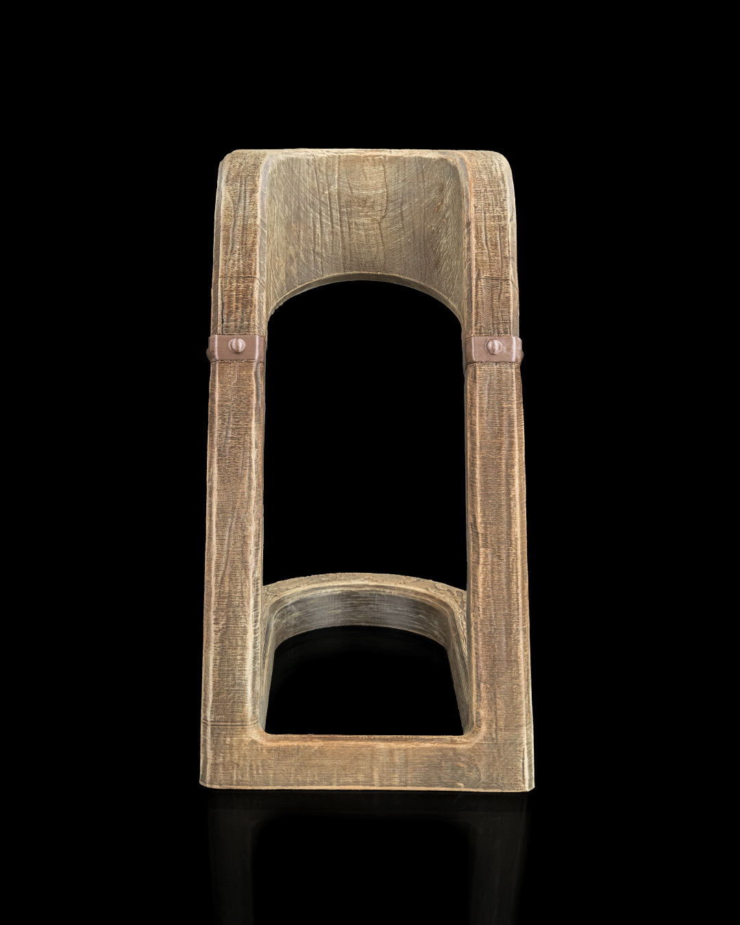 The Oak Rest | Wijnfles & Wijnglas Houder met Houtlook