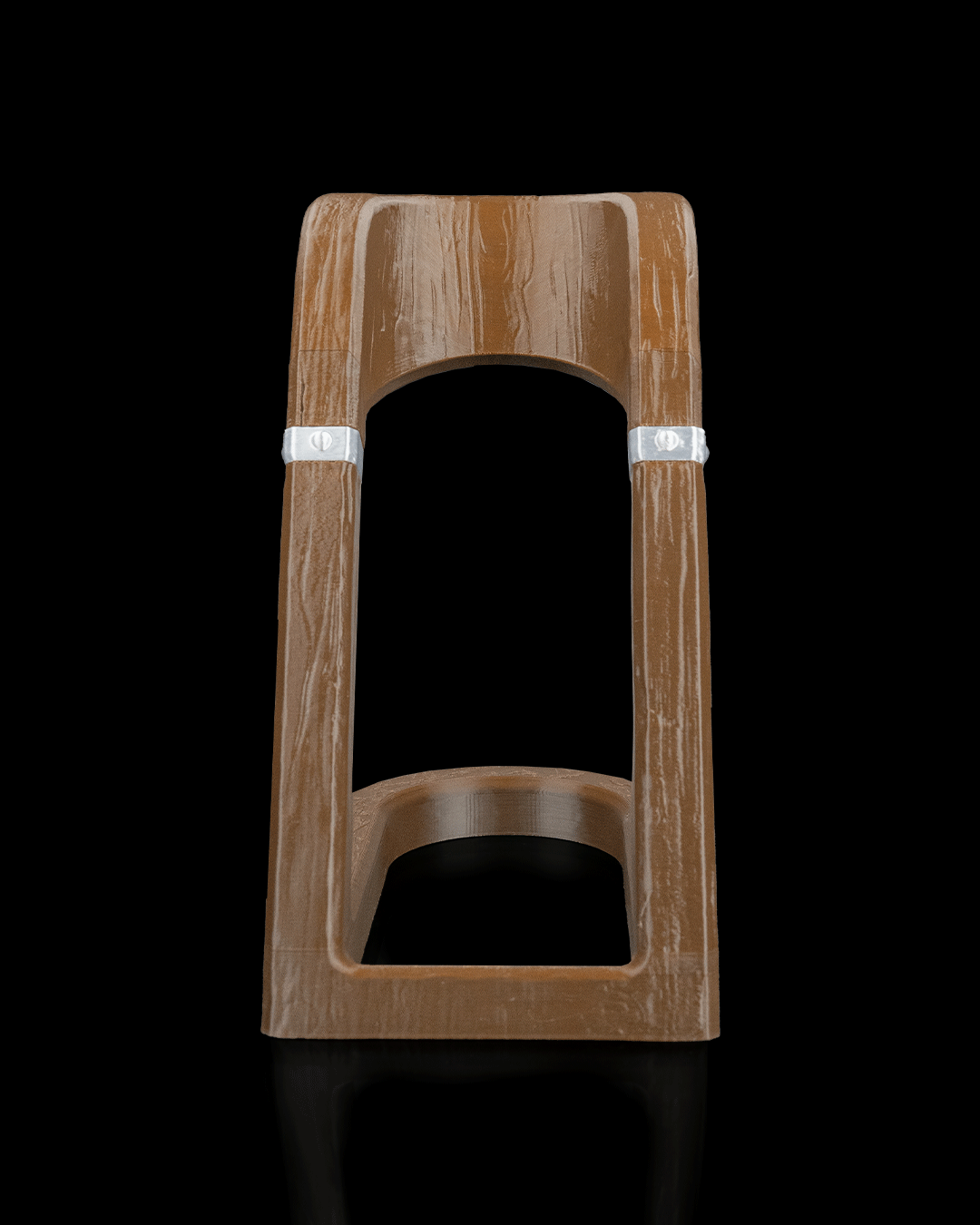 The Oak Rest | Wijnfles & Wijnglas Houder met Houtlook