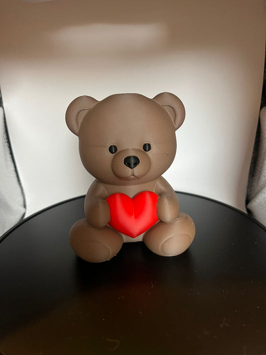 Valentijns Beertje - Liefdevol Beertje met Hart