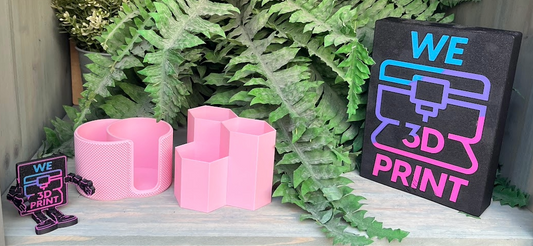 Badkamer Organizer Bundel – Make‑up Kwast Houder + Wattenhouder