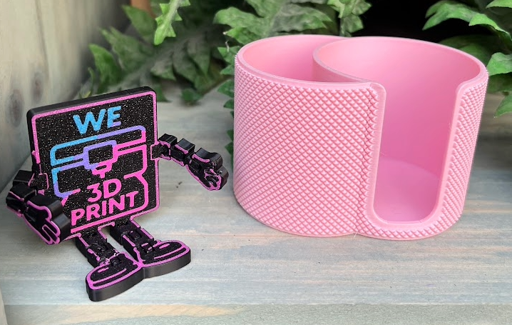 Make-up Wattenstaafjes & Wattenschijf Houder – Minimalistisch & Praktisch