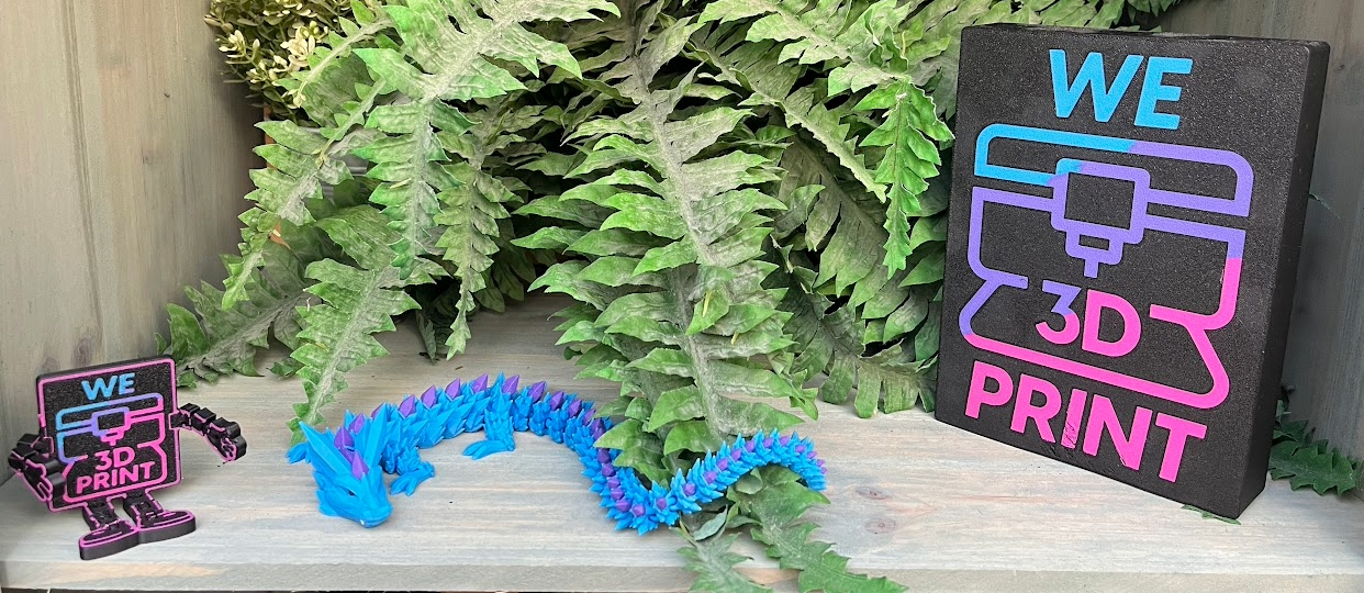 Cinderwing Crystal Dragon – Flexibele Articulated 3D‑geprinte Fantasy Draak