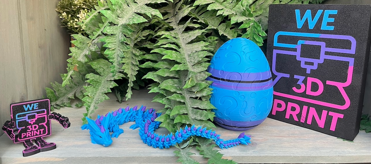 Cinderwing Crystal Dragon – Flexibele Articulated 3D‑geprinte Fantasy Draak