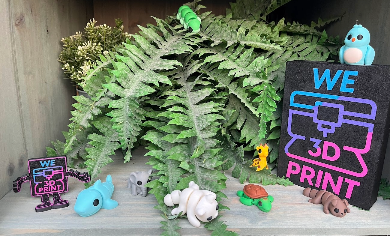 BendyBits™ – Flexibel 3D‑geprint collectable