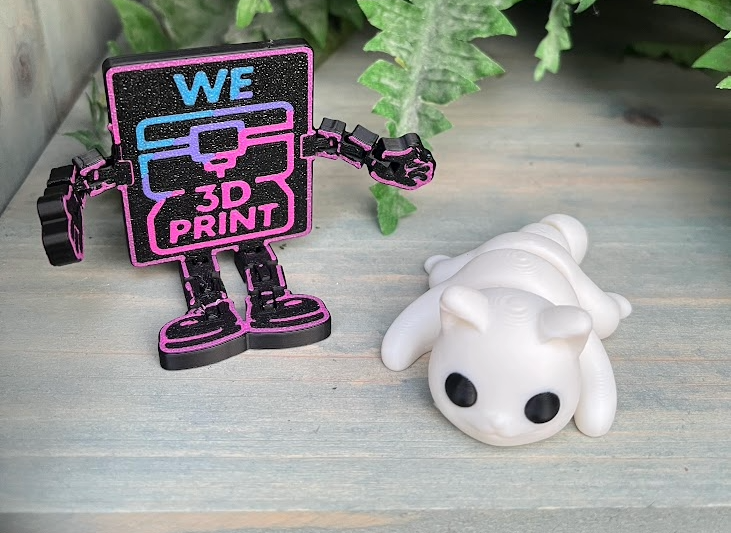 BendyBits™ – Flexibel 3D‑geprint collectable