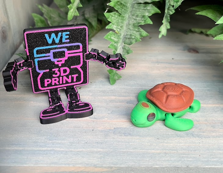BendyBits™ – Flexibel 3D‑geprint collectable