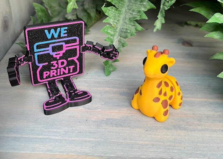 BendyBits™ – Flexibel 3D‑geprint collectable