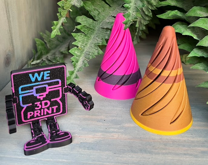 Fidget Toren – Spiral Cone Fidget