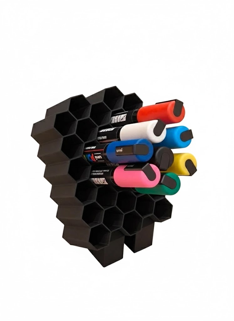 Organizer voor POSCA Stiften – Houder voor 30 Stuks
